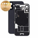 Стъкло на задния капак за iPhone 16, Black, Pulled A