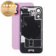 Стъкло на задния капак за iPhone 16, Pink, Pulled A