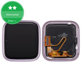 LCD дисплей + тъч стъкло + рамка (Orchid) за Garmin Venu SQ
