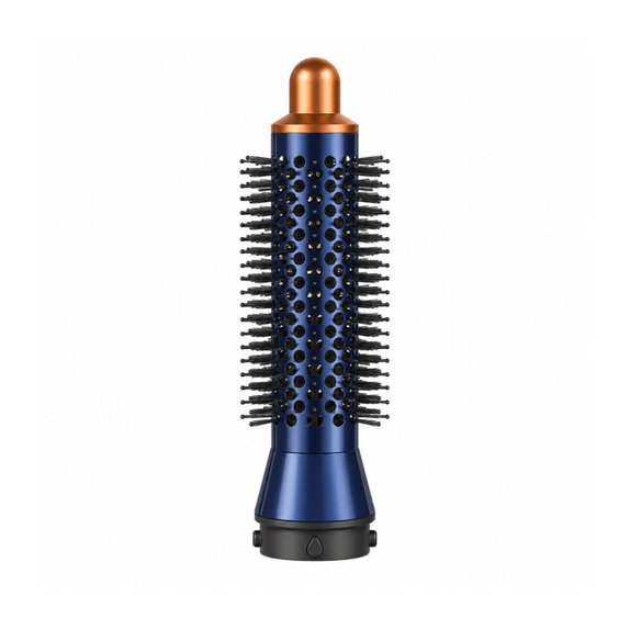 Малка кръгла четка за обем за Dyson Airwrap HS01, HS05, Prussian Blue / Rich Copper