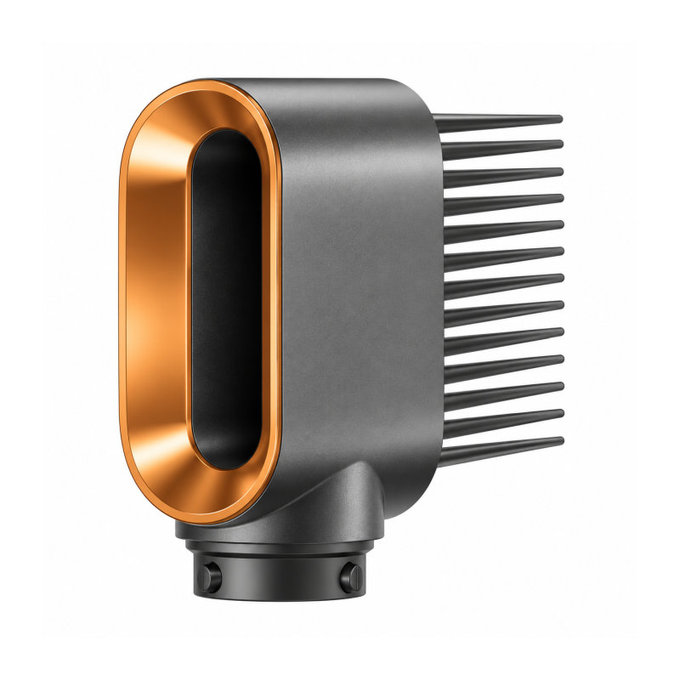 Гребен с широки зъби за Dyson Airwrap HS01, HS05, Nickel / Copper