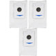 Торбичка за прах, 3 бр., Активен въглен за Ecovacs Deebot X2-series, X5-series