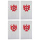 Торбичка за прах, 4 бр. за Miele Compact C1, Compact C2, Complete C1, S4, S6, S 241 - S 799