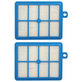 HEPA13 филтър, 2 бр. за Philips Jewel, Marathon, Performer, PowerPro, SilentStar, 7000-series