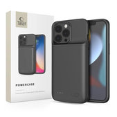 Външна батерия Powercase 4800mAh за iPhone 13 / 13 Pro, черна, Tech-Protect