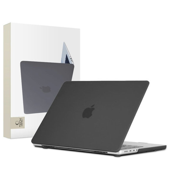 Калъф Smartshell за MacBook Pro 16 M1-M5 / M5 Pro / M5 Pro Max 2021-2026, Matte Black, Tech-Protect