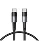 Кабел Ultraboost USB-C Cable PD 60W / 3A 25CM, сива, Tech-Protect