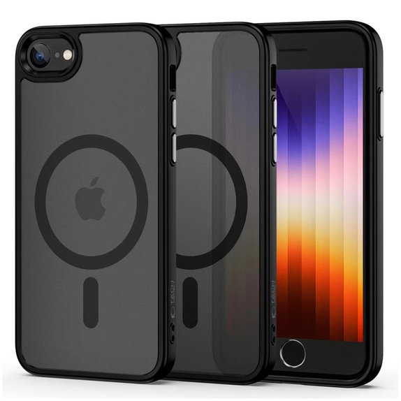 Калъф MagMat MagSafe за iPhone 7 / 8 / SE 2020 / 2022, Matte Black, Tech-Protect