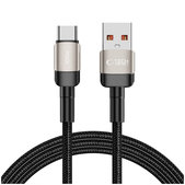Кабел Ultraboost Evo USB-C Cable 100W/5A 200cm, Titanium, Tech-Protect