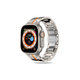 Каишка Stainless Line за Apple Watch 8 / 9 / 10 / 11 / SE / Ultra (44 / 45 / 46 / 49 mm), Titanium/Orange, Tech-Protect