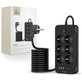 Мрежово зарядно PC6X6 Power Strip 3 USB & 3 USB-C & 6 Socket 200cm, черна, Tech-Protect
