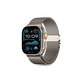 Каишка Milano за Apple Watch 8 / 9 / 10 / 11 / SE / Ultra (44 / 45 / 46 / 49 mm), Titanium, Tech-Protect