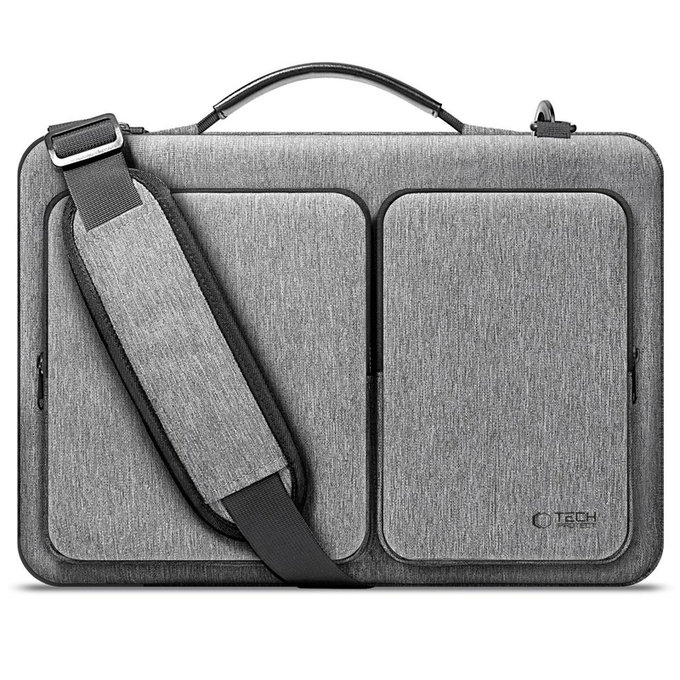Калъф за лаптоп Defender Bag 13-14, Crayon Grey, Tech-Protect