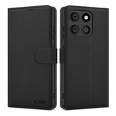 Калъф Wallet за Motorola Edge 60 / 60 Fusion, черна, Tech-Protect