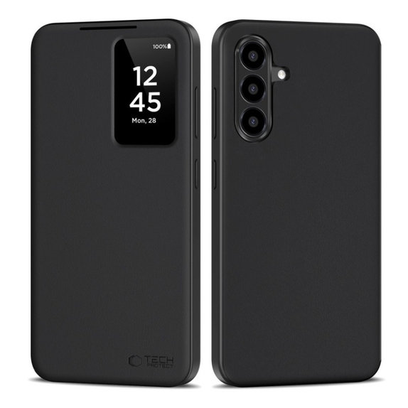 Калъф Smart Wallet за Samsung A56 5G, Matte Black, Tech-Protect