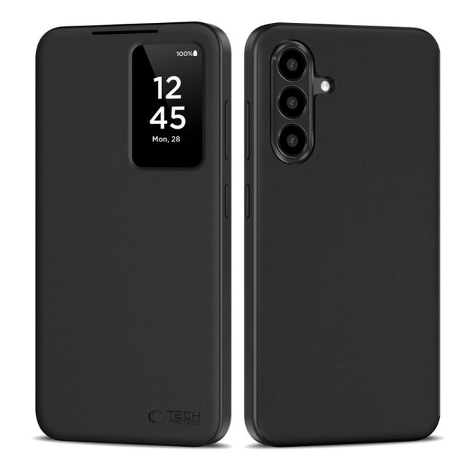 Калъф Smart Wallet за Samsung A56 5G, Matte Black, Tech-Protect