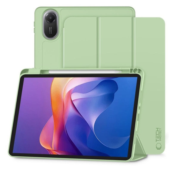 Калъф Sc Pen за Xiaomi Redmi Pad 2 11.0 Matcha Green, Tech-Protect