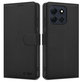 Калъф Wallet за Motorola Moto G56 5G, черна, Tech-Protect