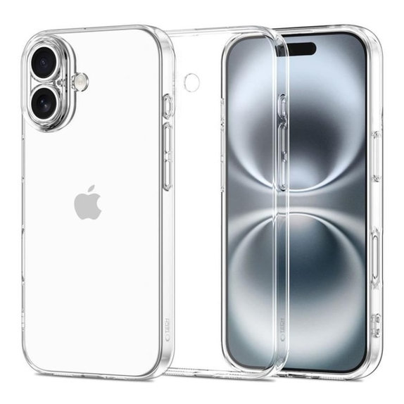 Защитен калъф FlexAir за iPhone 17, číre, Tech-Protect