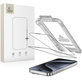 Закалено стъкло Quick Set+ 2-PACK за iPhone 15 Pro, черна, Tech-Protect