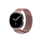 Каишка Milaneseband за Samsung Watch 8 / 9 / Classic (40 / 44 / 46 mm), Rose Gold, Tech-Protect