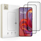 Закалено стъкло Glass Fit+ 2-PACK за Motorola Edge 50 Neo / 60 Neo, черна, Tech-Protect