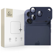 Протектор за камера Camfull Fit+ за iPhone 17 Pro Max, Deep Blue, Tech-Protect