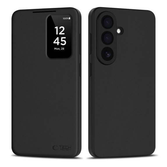 Калъф Smart Wallet за Samsung S26, Matte Black, Tech-Protect