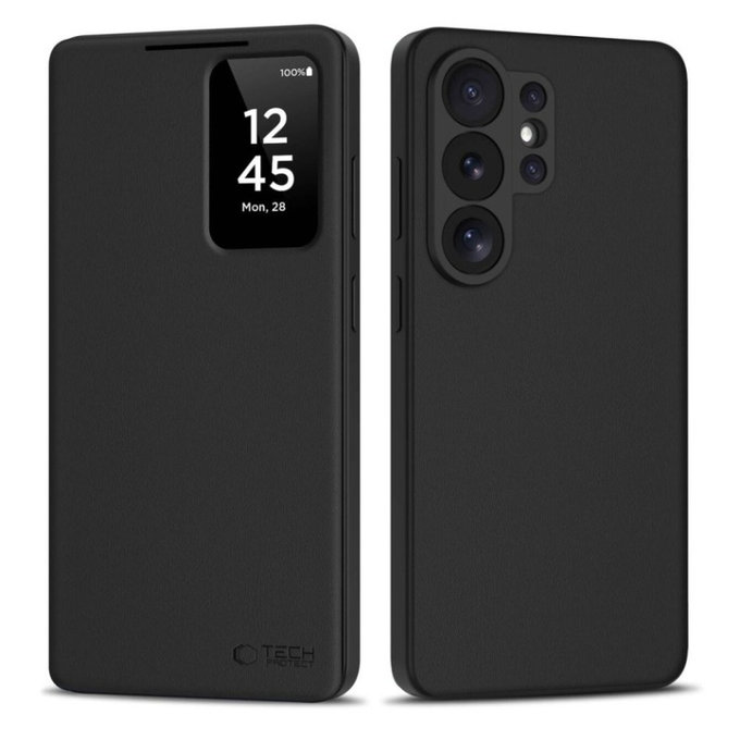 Калъф Smart Wallet за Samsung S26 Ultra, Matte Black, Tech-Protect