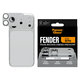Протектор за обектив на задна камера Fender за iPhone 18 Pro, Сребърен, PanzerGlass