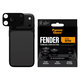 Протектор за обектив на задна камера Fender за iPhone 18 Pro, Black Currant Currant, PanzerGlass