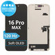 Дисплей Soft OLED 120Hz за iPhone 16 Pro Max, Тъчскрийн с рамка, FixPremium PRO