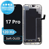 Дисплей Soft OLED 120Hz за iPhone 17 Pro, Тъчскрийн с рамка, FixPremium PRO