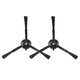 Странична четка, 2 бр., Черна за Roborock Qrevo MaxV, Pro, Plus, S