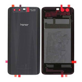 Капак на батерията за Huawei Honor 9, 02351LGH, черен, Black, Genuine Service Pack