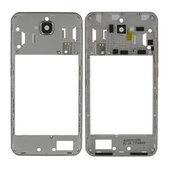 Средна рамка за Huawei Y6 Pro, 97070LER, сив, Gray, Genuine Service Pack