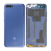 Капак на батерията за Huawei Y6 (2018), 97070TXX, син, Blue, Genuine Service Pack