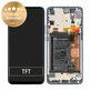 дисплей за Huawei P Smart Z, Y9 Prime (2019), Тъчскрийн и рамка с батерия, 02352RXU, Sapphire Blue, Genuine Service Pack
