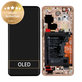 Дисплей с тъчскрийн, рамка и батерия за Huawei P40 Pro, 02353PJL, Blush Gold, Genuine Service Pack