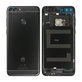 Капак на батерията с сензор за пръстови за Huawei P Smart FIG-L31, 02352NCC, 02351TEF, Black, Genuine Service Pack