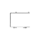 HDD капак за Huawei MateBook D15 2020, 97060FSH, Genuine Service Pack