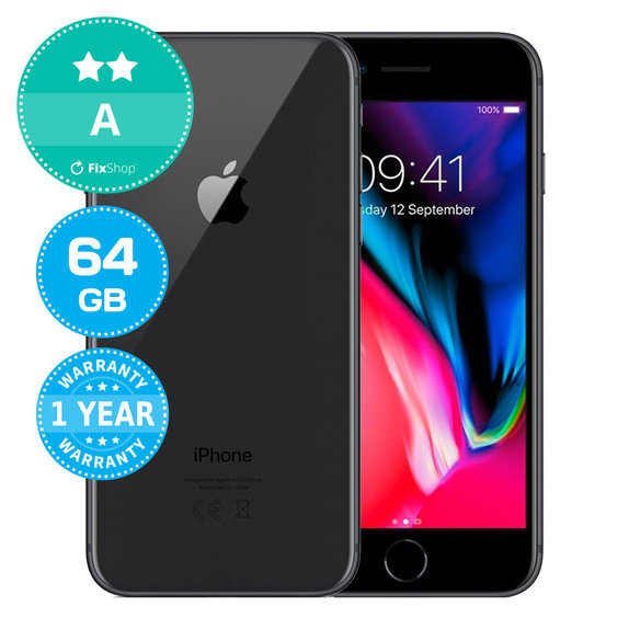 Apple iPhone 8 Space Gray 64GB A Обновени