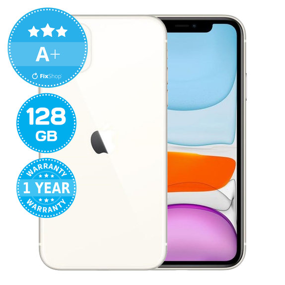 Apple iPhone 11 White 128GB A+ Обновени
