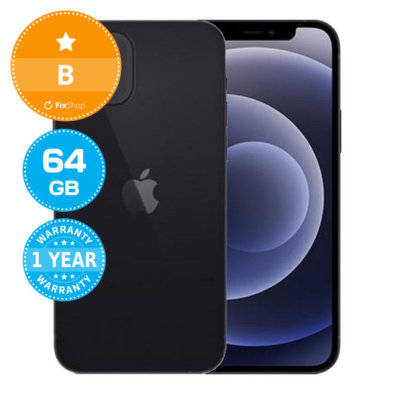 Apple iPhone 12 Black 64GB B Обновени