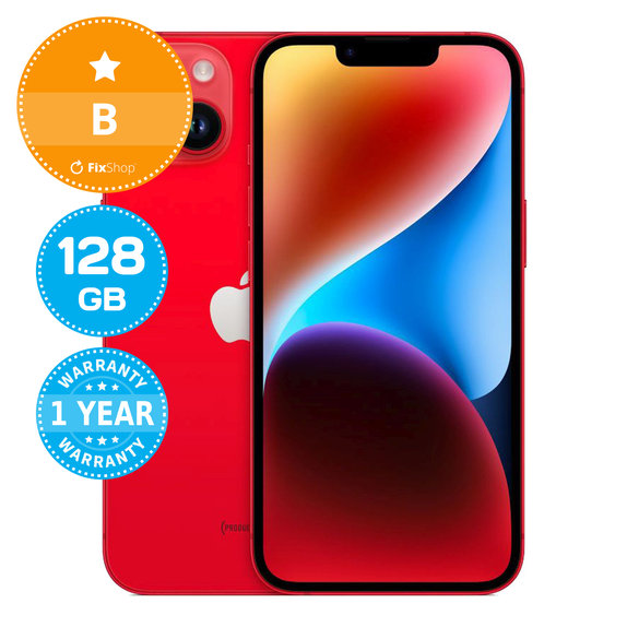 Apple iPhone 14 (PRODUCT)RED 128GB B Обновени