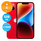 Apple iPhone 14 (PRODUCT)RED 128GB B Обновени