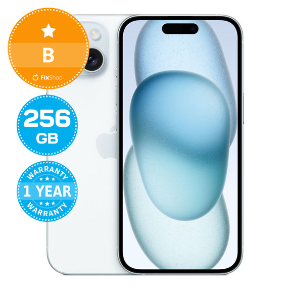 Apple iPhone 15 Blue 256GB B Обновени