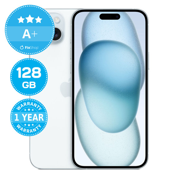 Apple iPhone 15 Plus Blue 128GB A+ Обновени