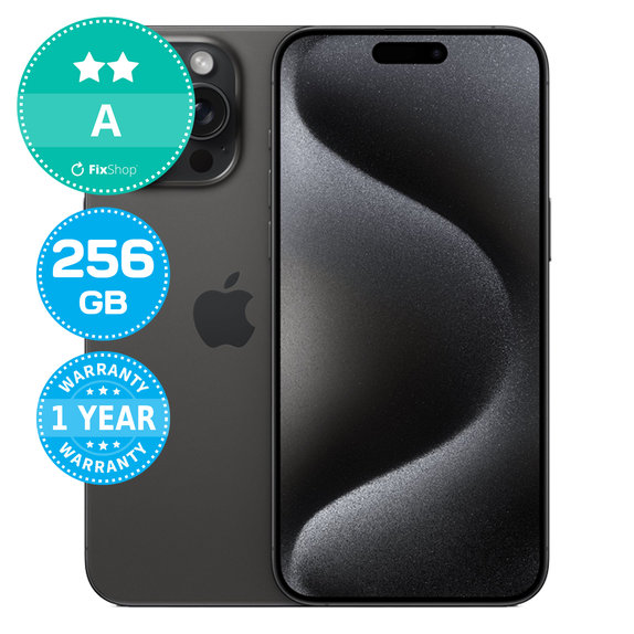 Apple iPhone 15 Pro Max Black Titanium 256GB A Обновени