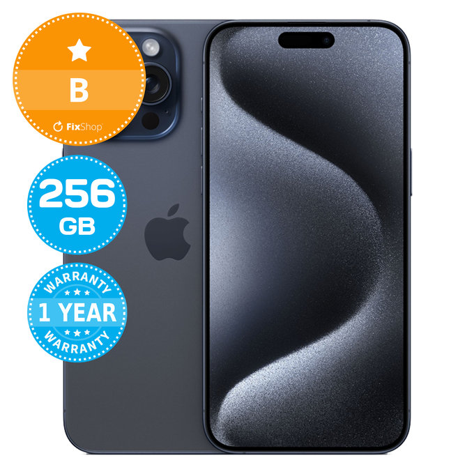Apple iPhone 15 Pro Max Blue Titanium 256GB B Обновени
